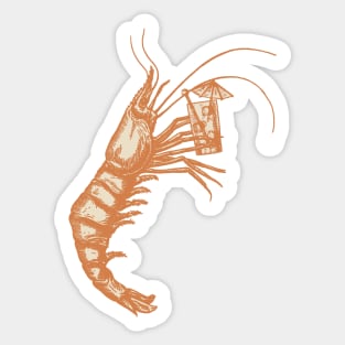 Shrimp Cocktail Sticker